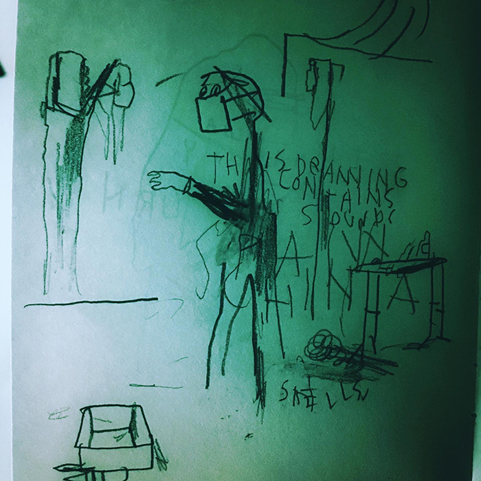 drawing of news
