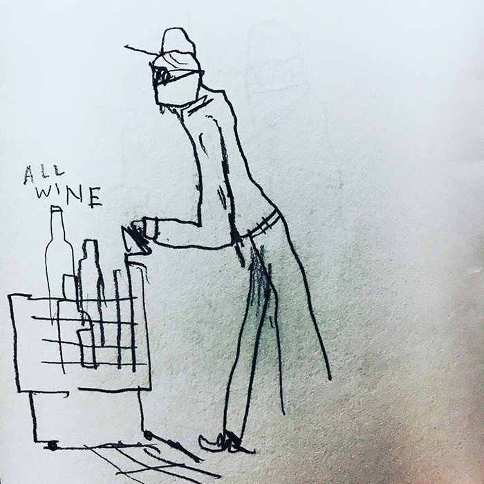 drawing of news