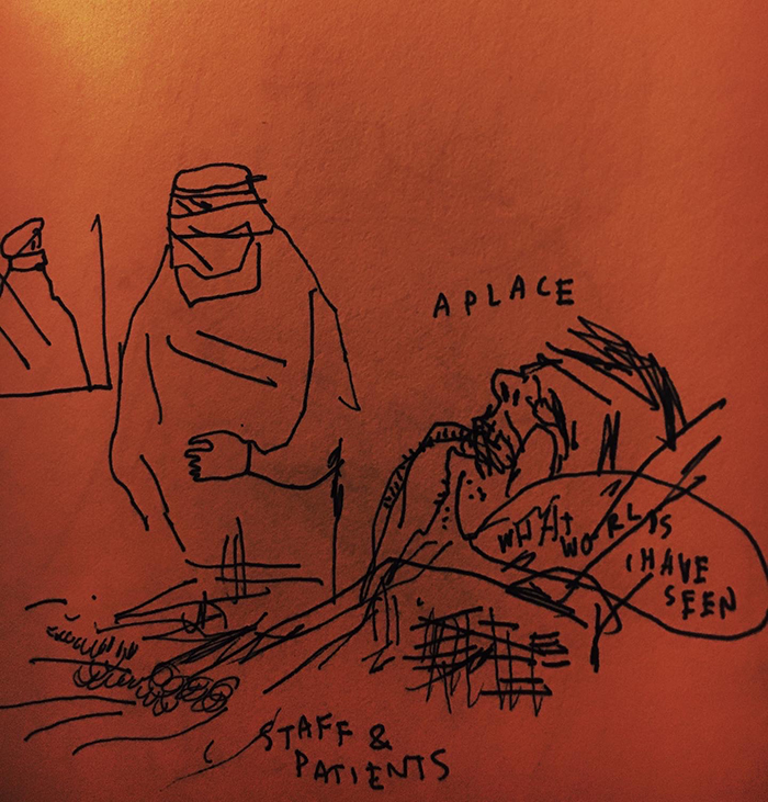 drawing of news