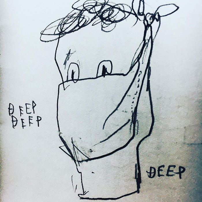 drawing of news