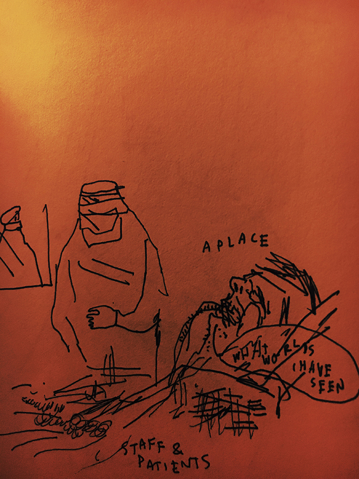 drawing of news