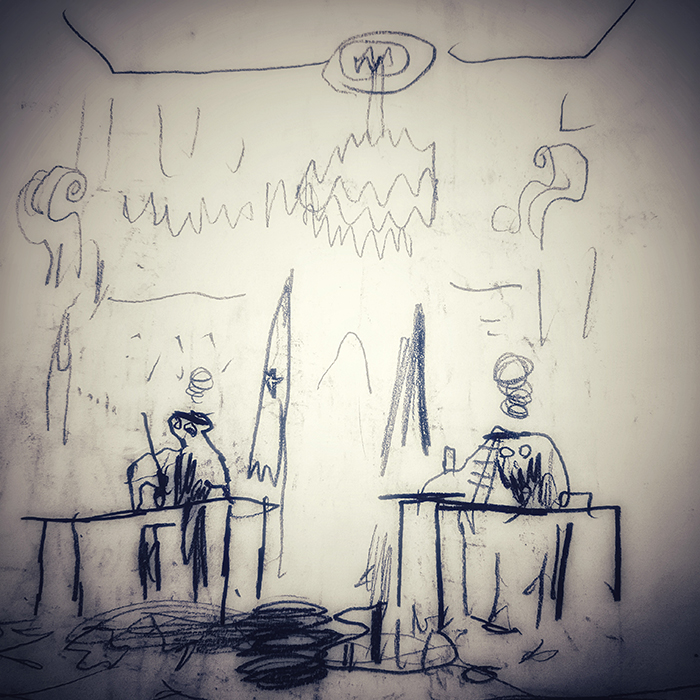 drawing of news