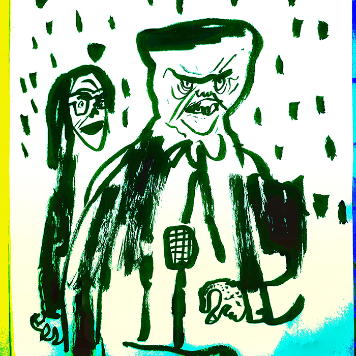 drawing of news