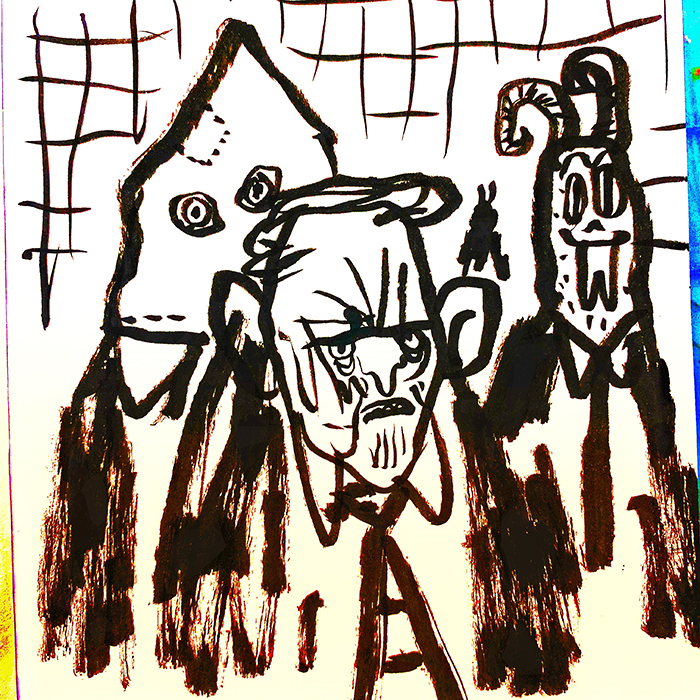 drawing of news