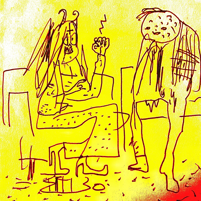 drawing of news