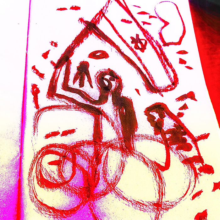 drawing of news