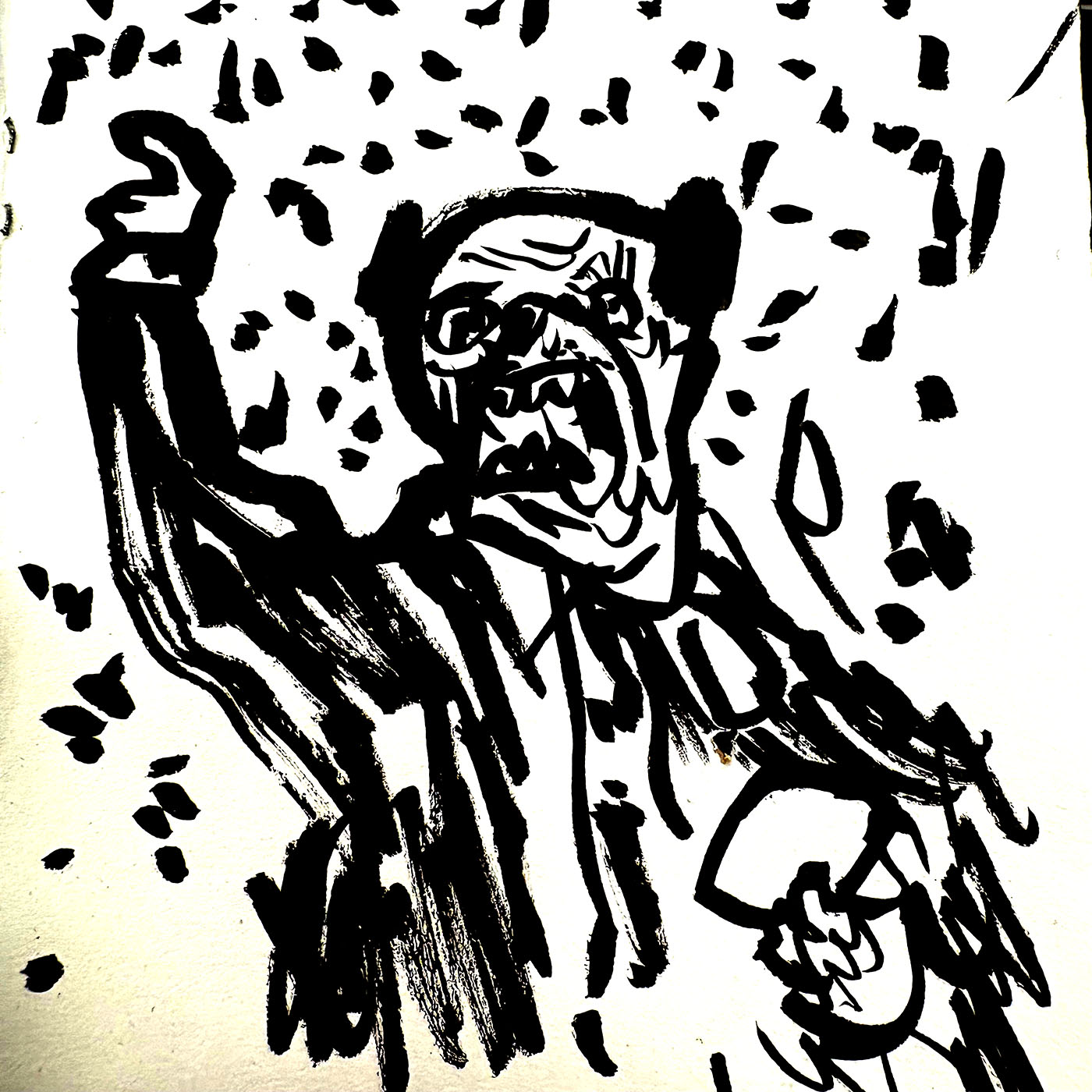 drawing of news