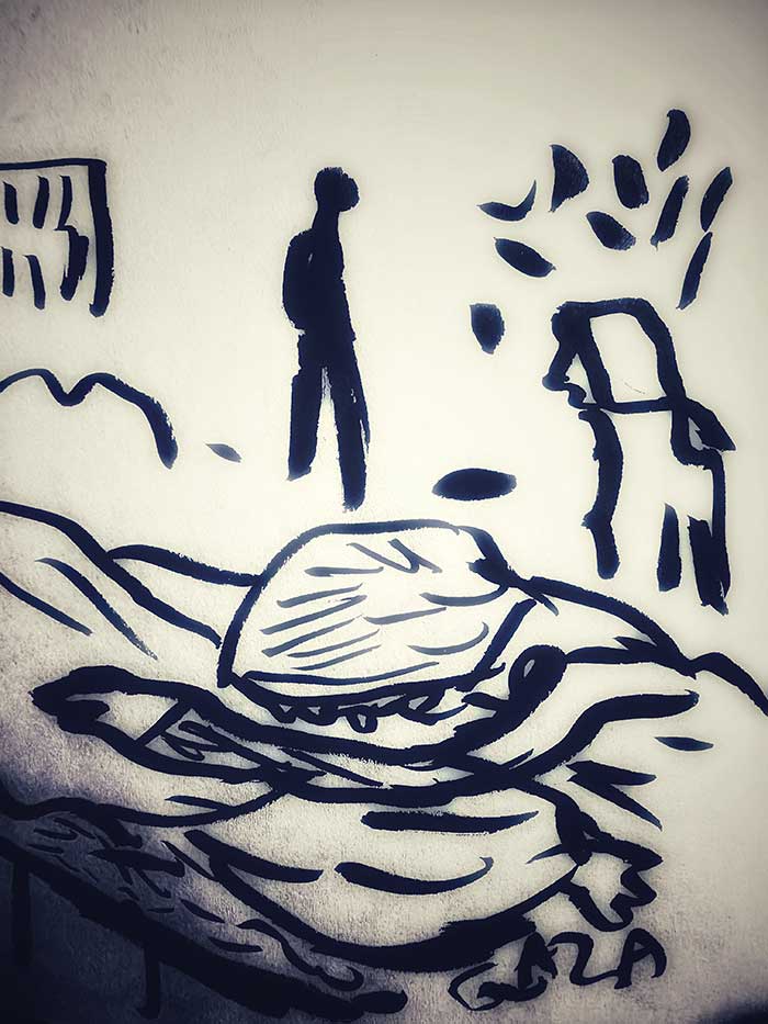 drawing of news