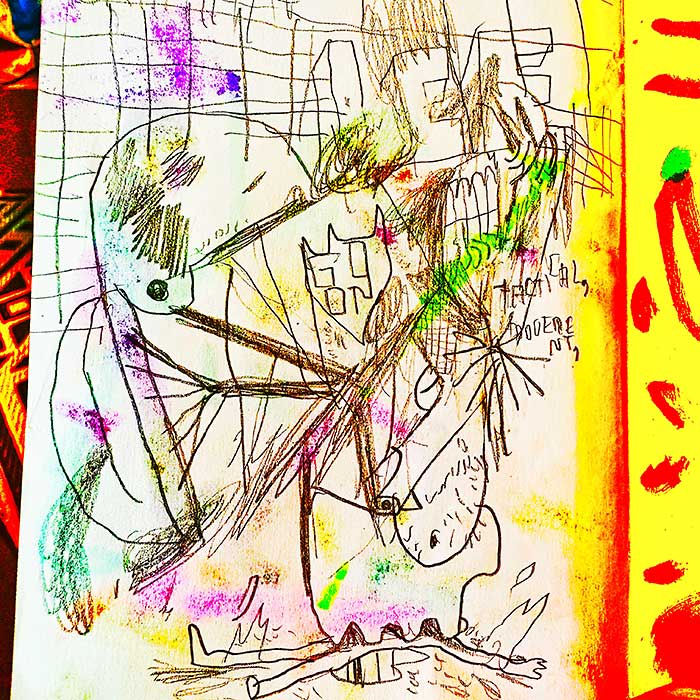 drawing of news