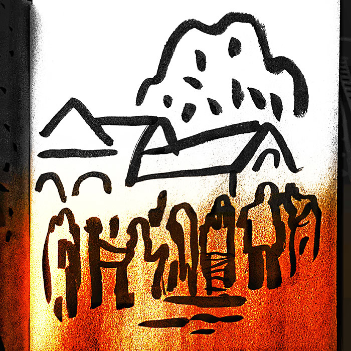 drawing of news