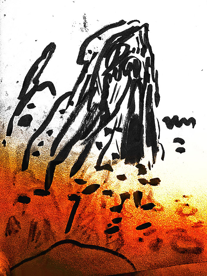 drawing of news