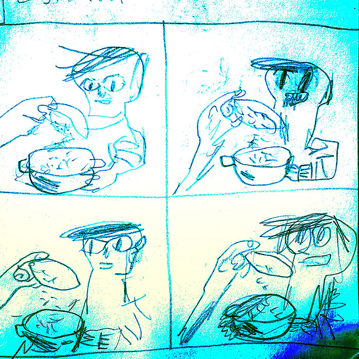 drawing of news
