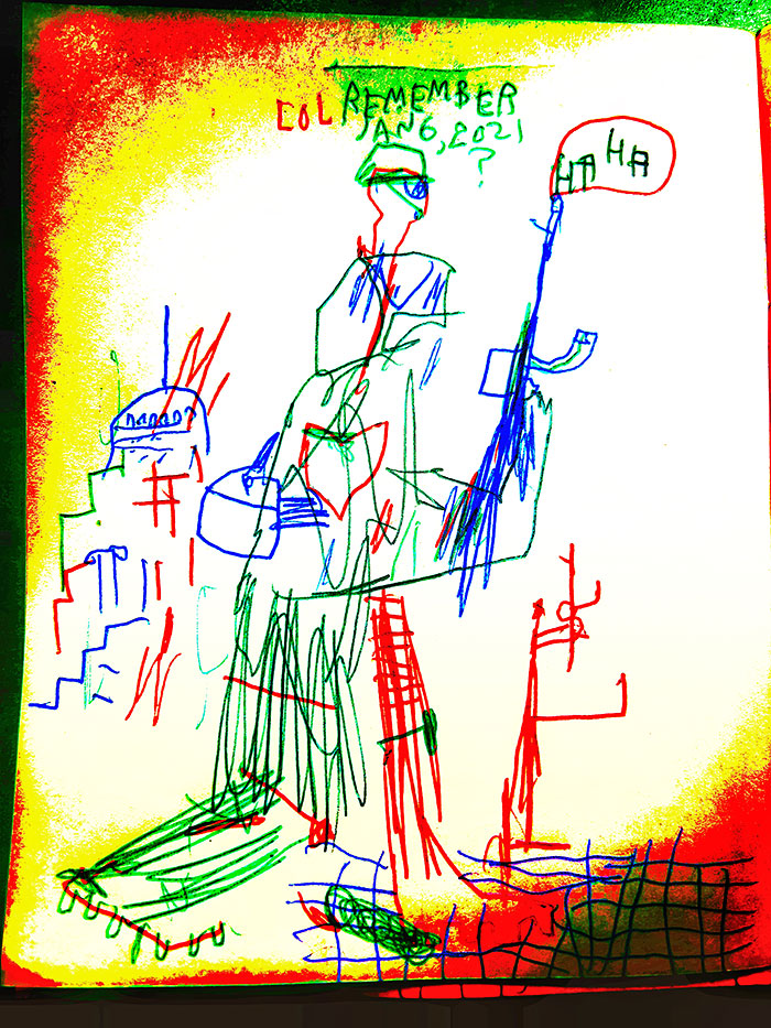 drawing of news