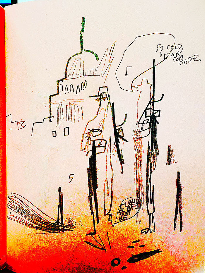 drawing of news