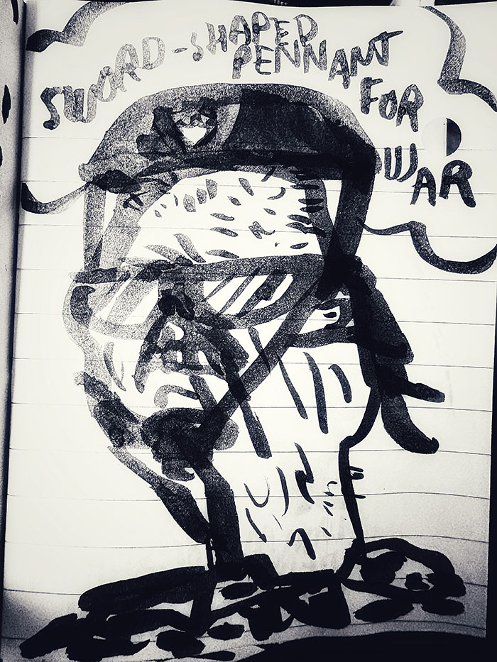 drawing of news