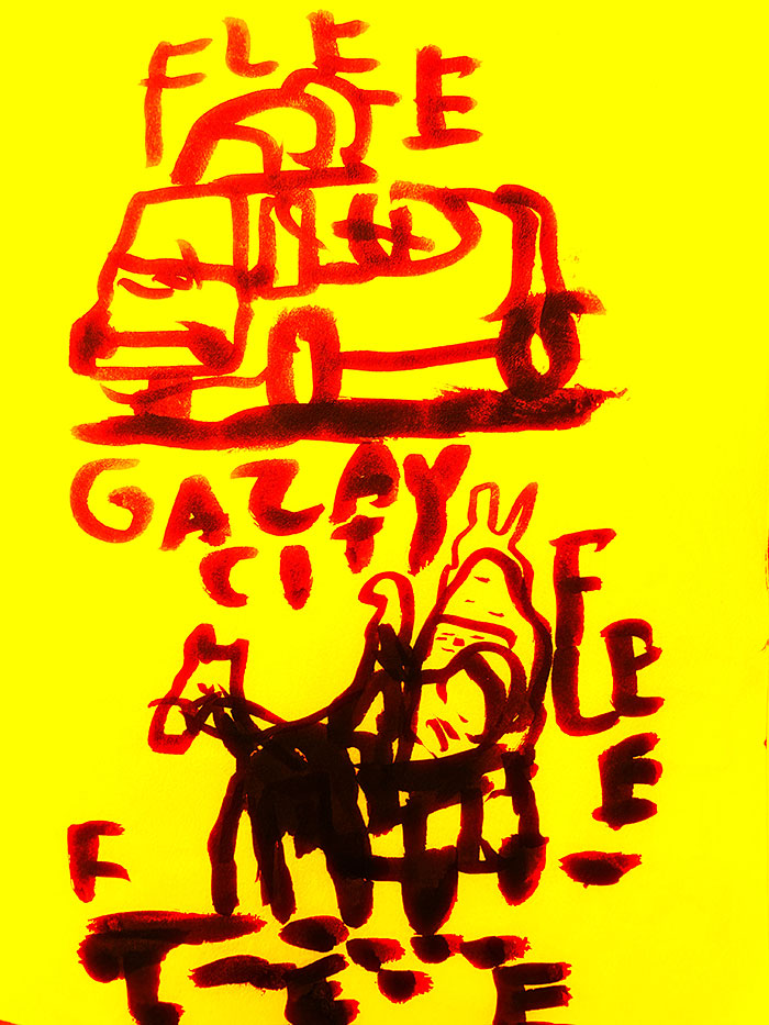 drawing of news