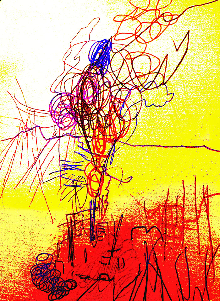 drawing of news