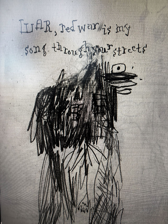 drawing of news