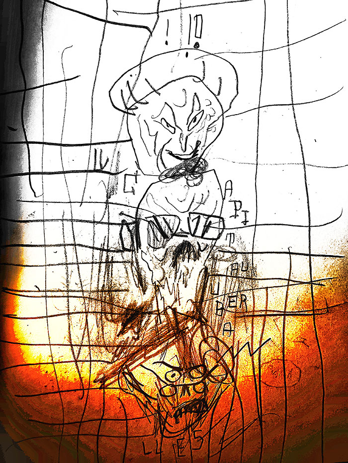 drawing of news