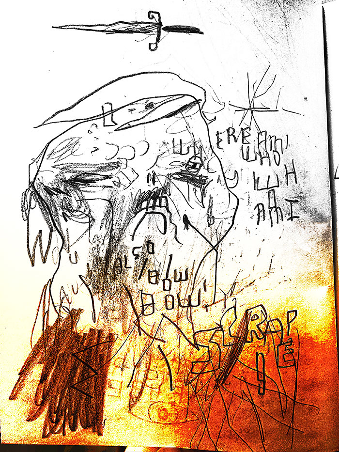 drawing of news